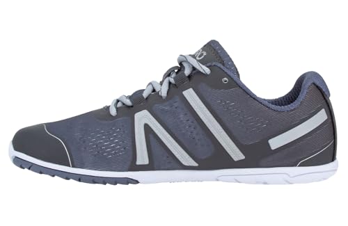 Xero Shoes Women's HFS Original Barefoot Running Shoes, Steel Gray, 5