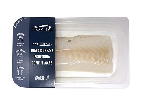 Fiorital Cuore di merluzzo nordico leggermente salato 180g skin