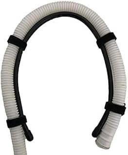 Universal Adjustable Shape Drain Hose Guide Assembly for Kitchen Sink Laundry Tub Washing Machine Discharge Hose Clip Hose Holder Fits All Drain Hose - You can Mold it to fit Your Needs.