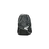 EASTON E210BP Bat & Equipment Backpack Bag, 2021, Baseball Softball, 2 Bat Sleeves, Smart Gear Storage Shelf, Vented Shoe Pocket, Valuables Pocket, Rubberized Zipper Pulls, Fence Hook