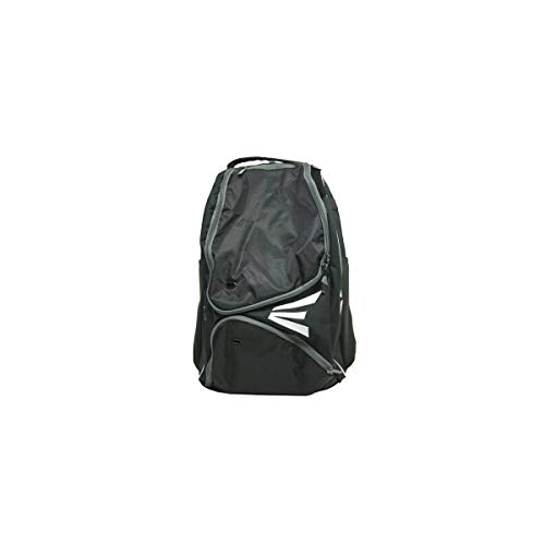 EASTON E210BP Bat & Equipment Backpack Bag, 2021, Baseball Softball, 2 Bat Sleeves, Smart Gear Storage Shelf, Vented Shoe Pocket, Valuables Pocket, Rubberized Zipper Pulls, Fence Hook