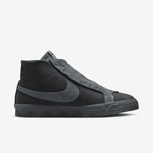 Nike Zoom Blazer Mid Skate Shoes (FQ0792-001, Anthracite/Dark Smoke Grey)3
