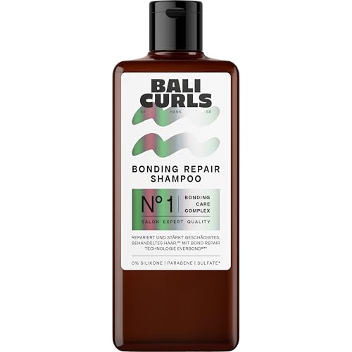 Bali Curls Bonding Repair Shampoo N°1 - Repairing Shampoo for Damaged Hair - Deep Hair Care - 200 ml