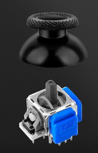 Image of New World KS TMR Electromagnetic Hall Effect 3D Analog Stick with Caps ,Replacement and Repair parts for PS5 Controller , Anti-Drift Analog Sticks - 1pcs