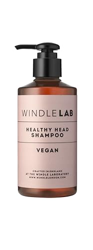 Healthy Head Shampoo by Windle LAB - With Tea Tree Oil & Green Coffee - Sulphate Free Revitalising Shampoo For All Hair Types - 250ml