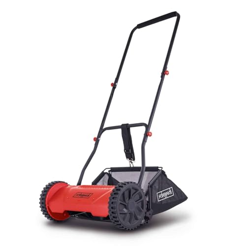 Scheppach Spindelmäher SPM400-Pro Handrasenmäher mit 40cm Schnittbreite Rasenmäher | für bis zu...