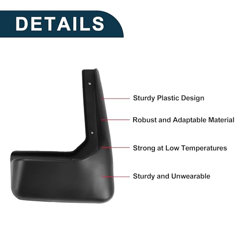Image of Mud Flaps Splash Guards for Toyota Avanza 2005-2010 Front & Rear Mud Guards W /Mount Accessories