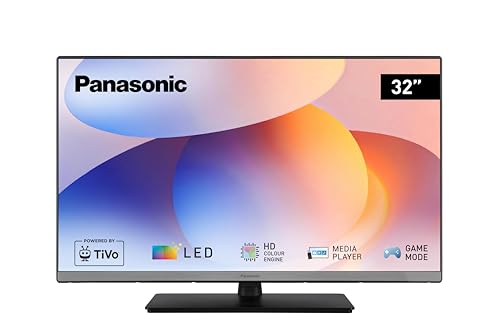 Panasonic TB 32S45AEZ, S45A Serie 32 pulgadas Full HD LED Smart TV, 2024, TiVo, Google y Alexa, modo de juego, reproductor multimedia, HDR, HDMI, para una experiencia visual excepcional