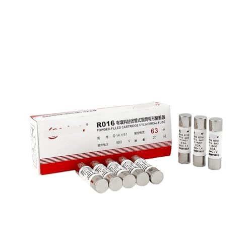 Núcleo de fusible RT18 R016 de 32A y 14x51 mm para cartuchos cilíndricos de repuesto en pack de 10 unidades