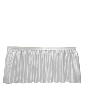 L6Nqiag Glitzer Tischrock 12ft 70x426cm