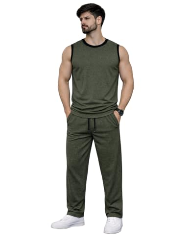 Image of Mack Jonney Men's Polyester Lycra Tracksuit | Lightweight Sports & Gym Wear | Comfortable Running & Training Track Suit for Men-MJ-181