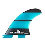 FCS II Performer Neo Glass Tri Quad Fin Set - Medium.
