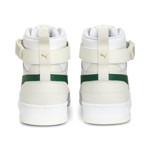 Image of PUMA Men's Rbd Game Sneaker, White-vine-vapor-gold, 9.5