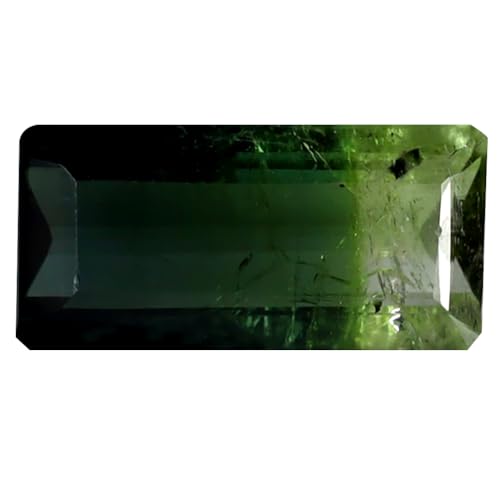 Tourmaline pastèque 1.29 ct octogone non chauffée, le cadeau précieux idéal