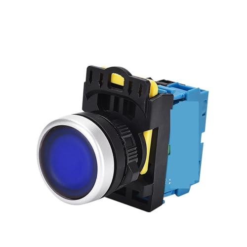 Interrupteur à LED bleue 24V : Simplifiez le contrôle de vos machines