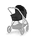 Cybex eGazelle/Gazelle S Cot Baby Bassinet - Easy-Carry Ergonomic Handle, Sun Canopy & Spacious, Cozy Interior, Compatible Gazelle S Stroller, Moon Black
