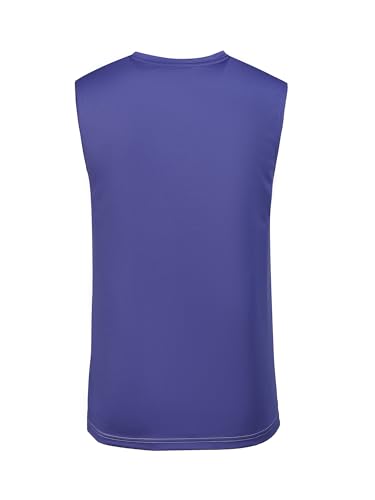 Image of YONEX Comfort Club 8 Sleeveless Round Neck T-Shirt 3000- Sustainable Performance |TruDry Moisture-Wicking | Cool, Dry and Comfortable | Round Neck | Light Weight | Eco-Friendly T-Shirt