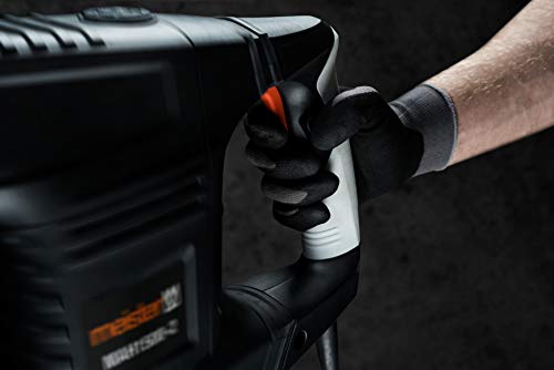 Meister Abbruchhammer 1500 W, MAH1500-2 - SDS-Max Aufnahme - 25 Joule Schlagenergie - Antivibrationsgriff - Mit Flach… – Bild 5