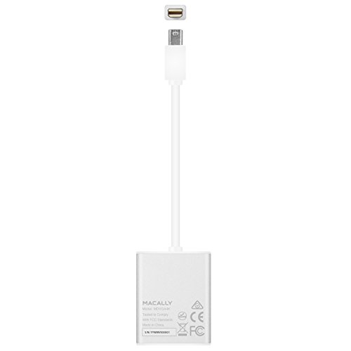 Mini DisplayPort a VGA Macally adaptador de aluminio con acabado premium resistente a interferencias 3