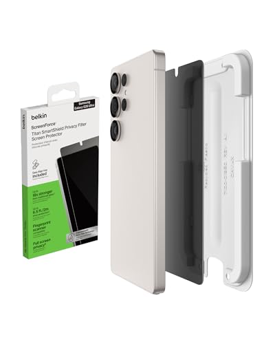 Protection écran Samsung S26 Ultra Belkin antirayure et verre anti-espion