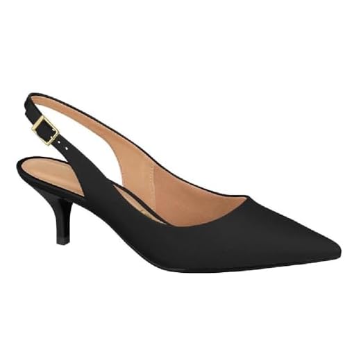 Sapato Scarpin Feminino Bico fino Salto baixo Vizzano 1122.806