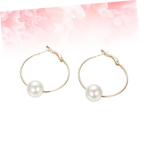Boucles d'oreilles grandes perles légères pour sublimer un lobe sans douleur