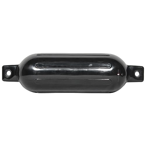 Image of Extreme Max 3006.7204 BoatTector Fender Value 2-Pack, 6 inch x 22 inch - Black