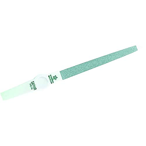 Pfeilring Saphir-Nagelfeile, weiß, 18 cm