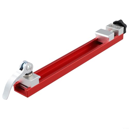 Caswynlife Regla de máquina de corte ajustable con rango de ancho de 0 a 300 mm y bloqueo seguro, compatible con máquinas de corte y mármol de 4 a 6 pulgadas (240 mm)