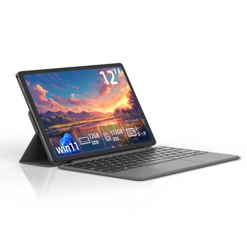 Amazon.co.jp: 2in1 タブレットPC 12インチ ノートパソコン着脱式