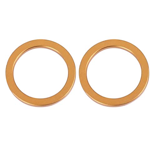 F FIERCE CYCLE 2x Krümmerdichtung Dichtring Auspuff Motorrad Auspuffkrümmer O-Ring Dichtung 30mm