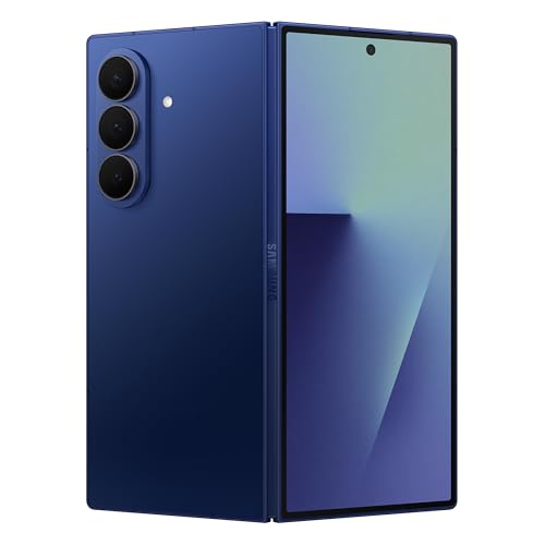 Image of Samsung Galaxy Z Fold7 5G Smartphone with Galaxy AI (Blue Shadow, 12GB RAM, 256GB Storage) with Other Offers
