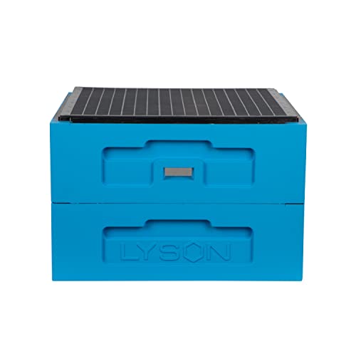 LYSON Absperrgitter Bienen Kunststoff, Plastic, stark, horizontal (10 Stk.) (42 x 42 cm) Trenngitter Königinnengitter, Bienenbeute, Imkereibedarf Bienenzucht Holzbeute Styroporbeuten