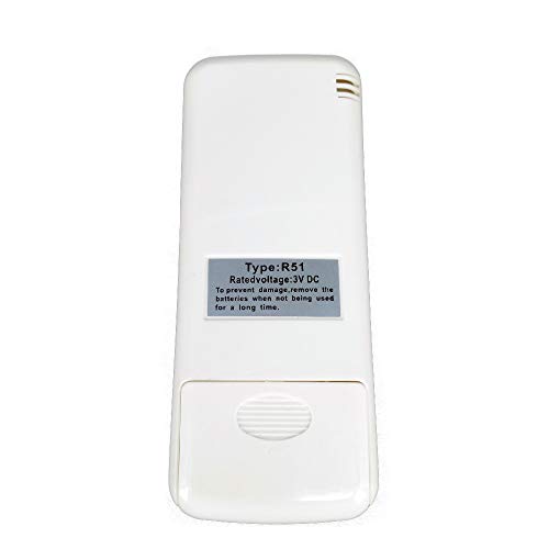 Télécommande R51 pour climatiseur Midea en remplacement du boîtier - 2