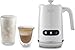 Produktbild De'Longhi Elektrischer Milchaufschäumer LatteMix EMF3.W, für heiße & kalte Milch & pflanzlichen Alternativen, einfache Reinigung, transparenter Deckel, 3 Tasten, 250ml, Weiß