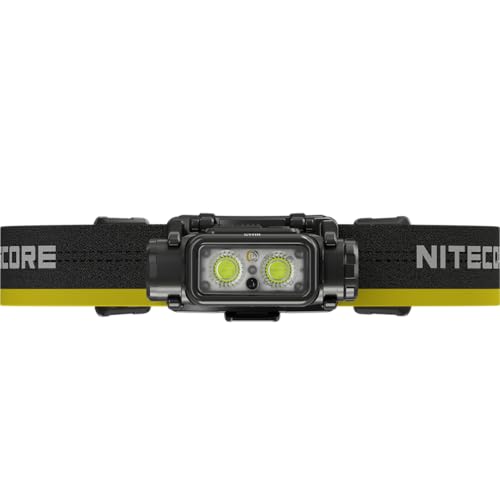 Lampe frontale rechargeable Nitecore NU45 pour éviter les pannes de batterie