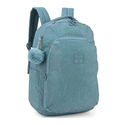 Mochila Escolar Up4You Crinkle Azul MS46466UP-AZ