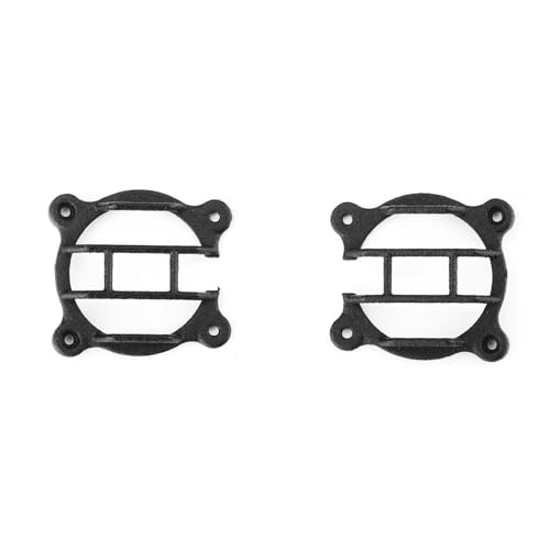 XAQRYQO Rc Pièces D'auto pour Bronco T4 1/10 RC Crawler Car Abat-Jour Couvercle Lampe Cadre Housse De Protection Pièces Mise À Niveau