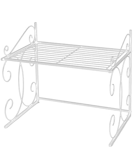 Over The Microwave Shelves - White