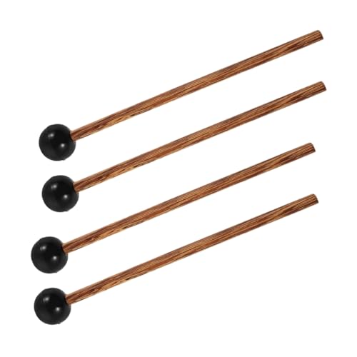 BESPORTBLE 2Pairs Lightweight Percussion Sticks Versatile Drum Mallets for Steel Tongue Drum for Beginners Professionals for Home Practice Stage Performances