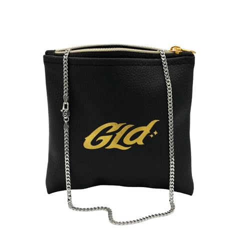 GLD Micro Cuban Link Chain for Men and Women - 3MM, 16”, 14K White Gold-Plated Cuban Chain with Premium Travel Pouch – Snatch-Proof, Sweat-Proof, Fade-Resistant – Lifetime Quality, Designed in Miami