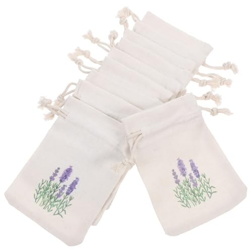 10 bolsas pequeñas sachet de lavanda reutilizables Amosfun miniatura 1