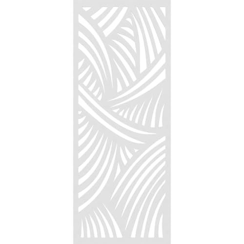 Image of 33 3 /8 inchW x 84 3 /8 inchH x 3 /8 inchT Chester Decorative Fretwork Wall Panels in Architectural Grade PVC