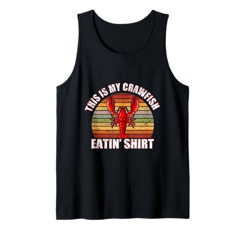 This Is My Crawfish Eatin Shirt Men Woman Kids Merdi Gras Camiseta sin Mangas