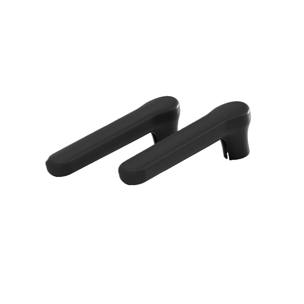 TIANSHENGQI 2PCS Handle Sleeve Living Room Anti-Collision Static-Free Wall Protector Door Knob Cover Silicone(Black)