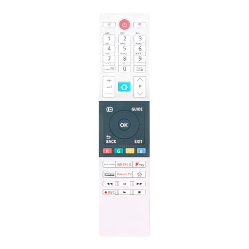 AULCMEET CT-8560 RC45150 Replacement Remote Control Compatible with Toshiba 4K OLED Smart TV 32LK3C63DB 43UK3C63DB 50UK3C63DB 55UK3C63DB 65UK4D63DB