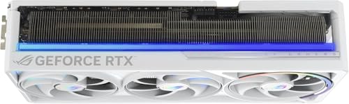 Image of ASUS ROG Astral GeForce RTX 5090 White OC Edition GPU, 32GB GDDR7, 3352 AI Tops, DLSS 4, 512-bit, DP 2.1b x3, HDMI 2.1b x2, AI Content Creation, LLM Inference, with GPU Holder