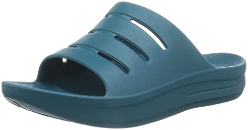 [テリック] リカバリーサンダル 【正規品】 スライドサンダル SLIDE II衝撃吸収 軽量 室内履き アーチサポート クッション性 EVA Teal Blue 23.0 cm~23.5 cm