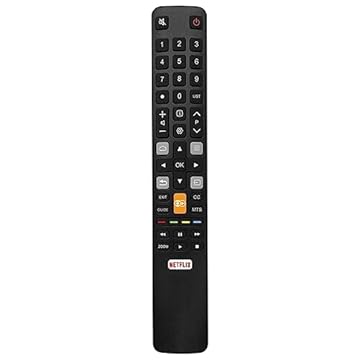 Controle Remoto Compatível Com Tv Tcl Semp Toshiba Smart 4k Globoplay Netflix RC802N L43s4900f