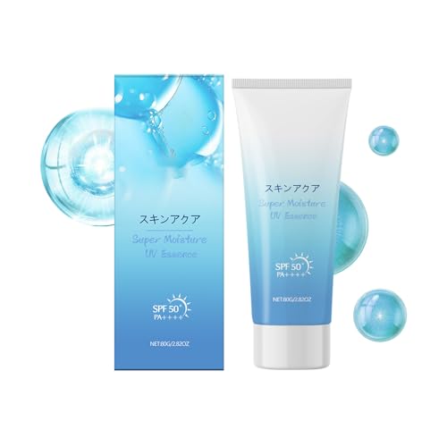 Crema Solar Refrescante Hidratante con FPS 50+, Sunscreen, Protección Solar de Alta Eficacia para Defensa Prolongada Contra Rayos UV, Ideal para Uso Diario en Todo Tipo de Pieles